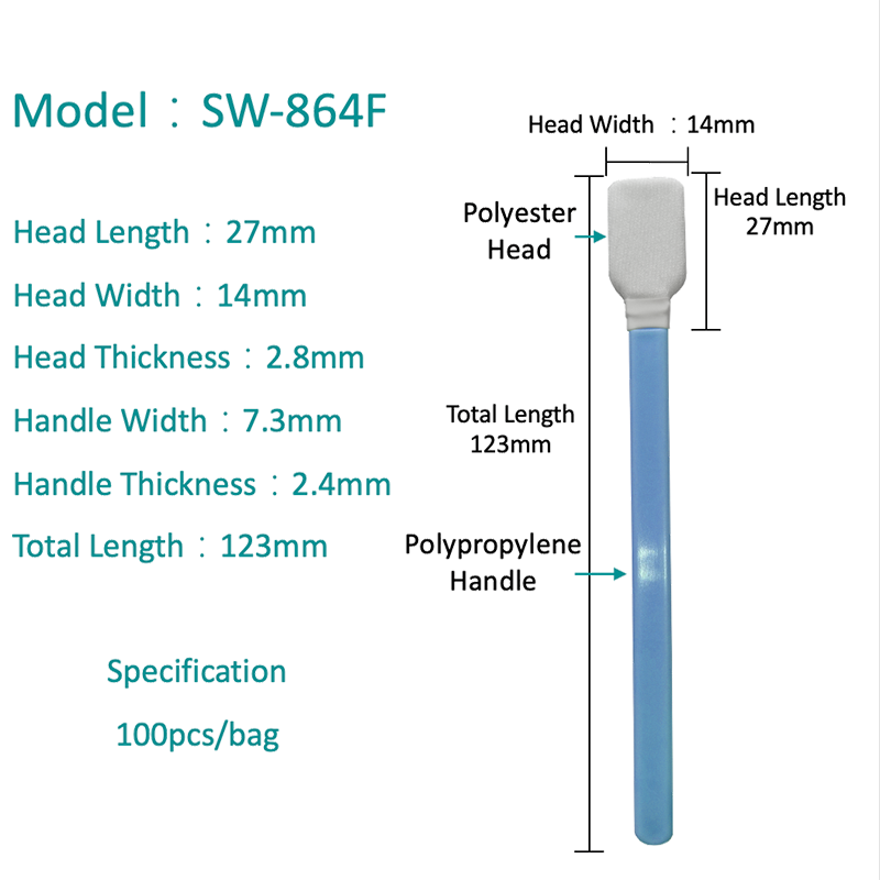 SW-864F Umum Polyester Head Polyester SWAB