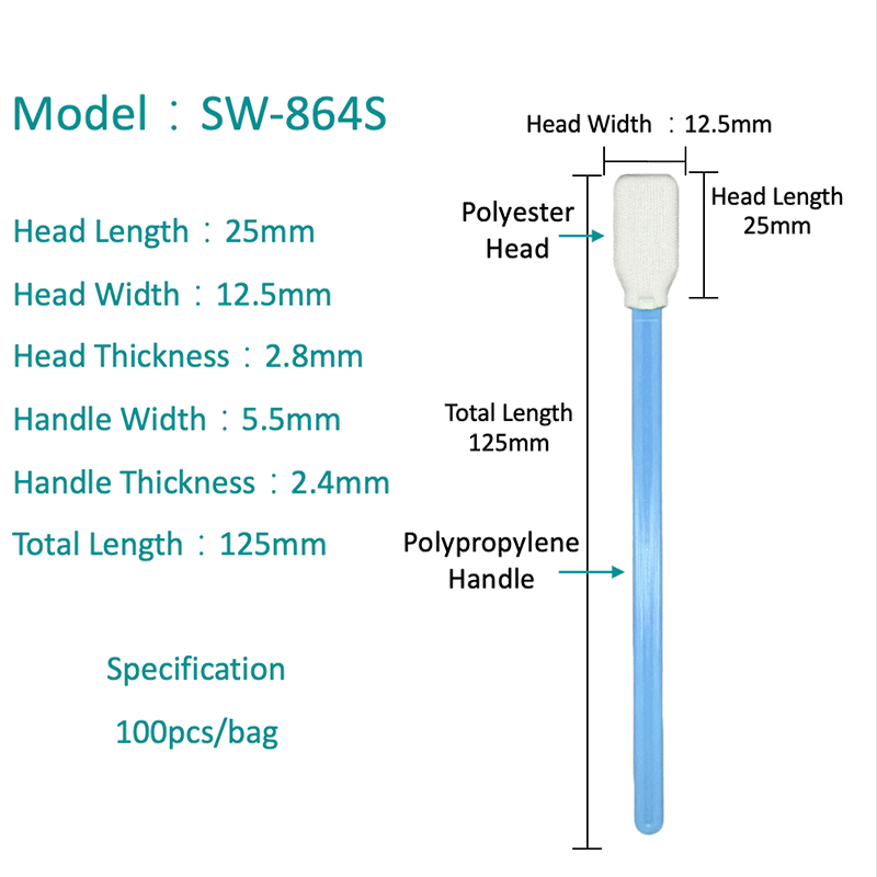 SW-864S SWAB Polyester yang tahan aus